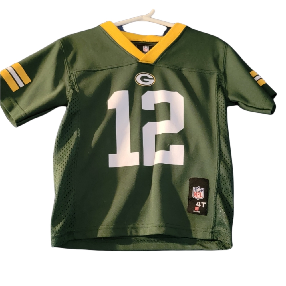Youth 4t Green Bay Packers,  Rodgers #12 Jersey